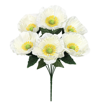 Buisson de pavot artificiel