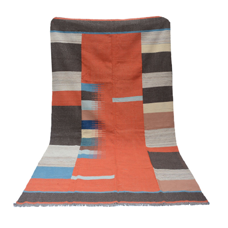 Skellytown Abstract Hand Woven 140cm X 365cm Area Rug