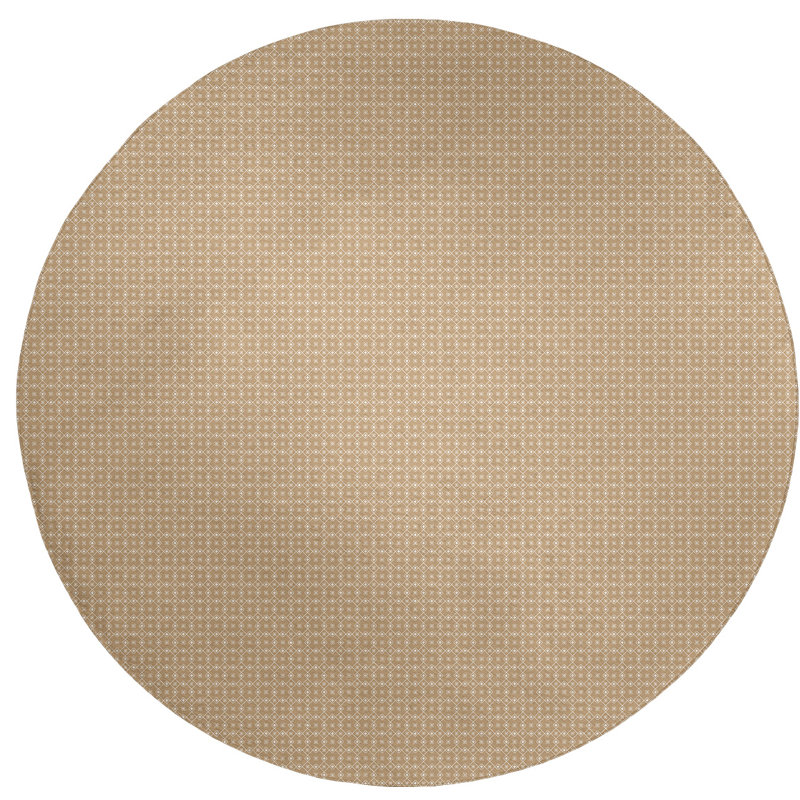 Chenille Indoor Rug, Round 5'