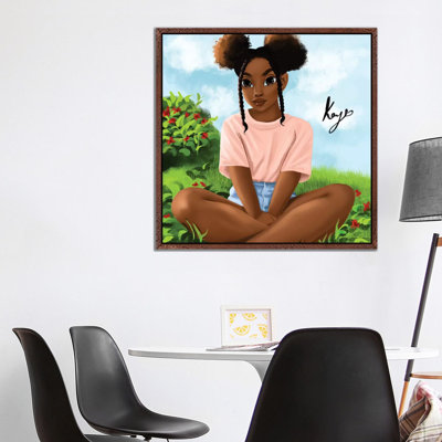 Garden by Princess Karibo - Print on Canvas