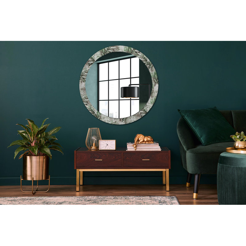 Huldar Glass Flat Wall Mirror