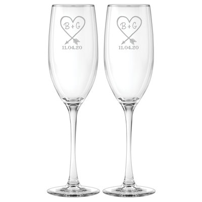 8oz. Flute Set