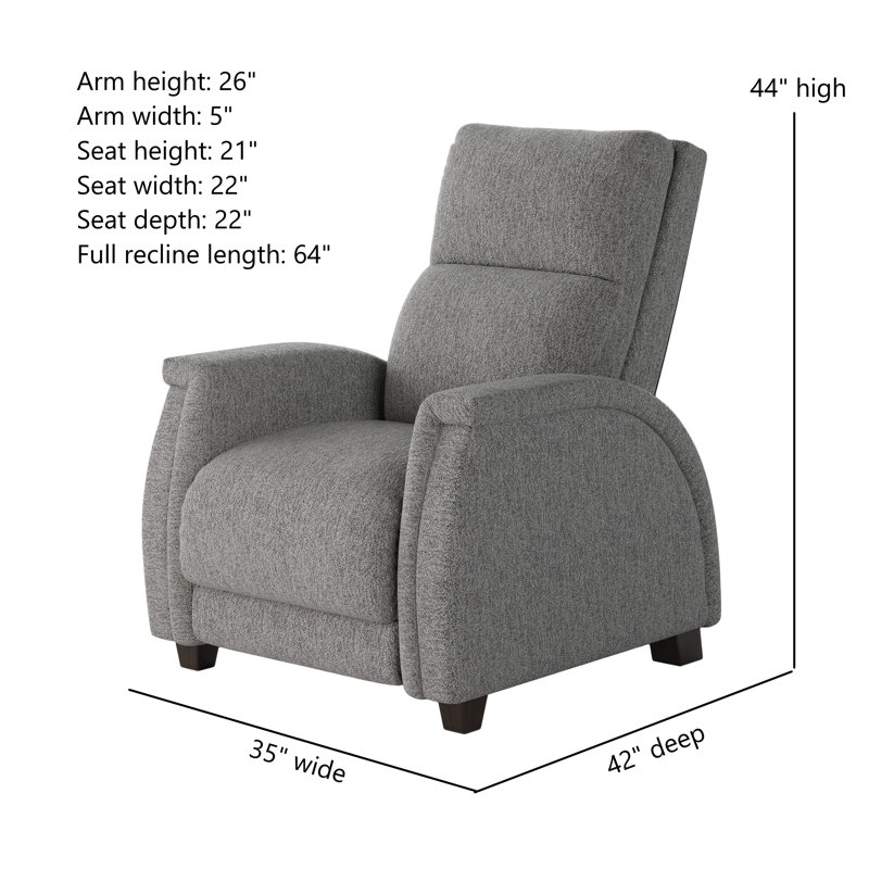 Venus Zero Gravity Recliner, Light Gray