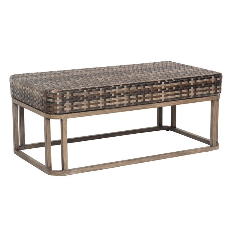 Table basse rectangulaire, Blanc mat