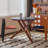 Black Round Sintered Stone Dining table
