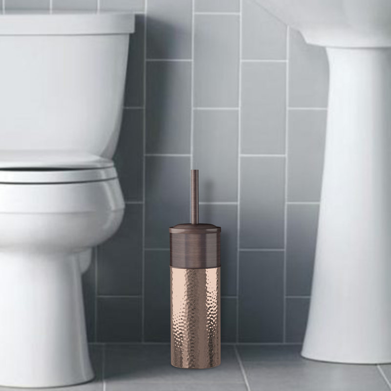 NU Steel Toilet Brush And Holder