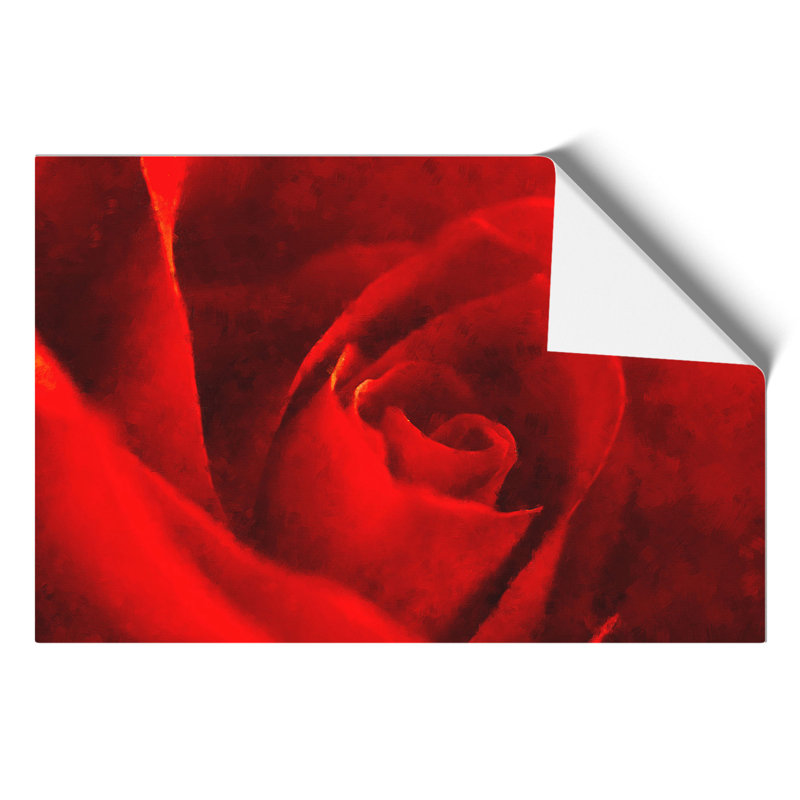 Red Rose Flower Vol.8 - No Frame Print, 30cm H x 42cm W x 0.1cm D