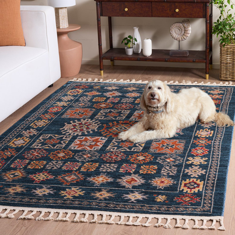 Sevanna Southwestern Indoor/Outdoor Rug, Rectangle 5'1" x 7'3"
