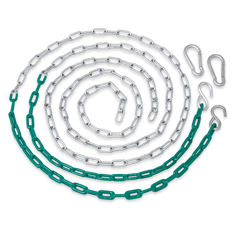 Machrus Swingan Vinyl Coated Chain, Green