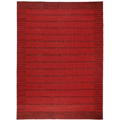 Alhambra Striped Wool Hand Woven Area Rug