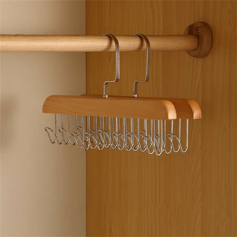 Omora Wood Non-Slip Clothes Hanger, 2
