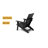 Northchase Foldable Outdoor Adirondack Chair-1719384401