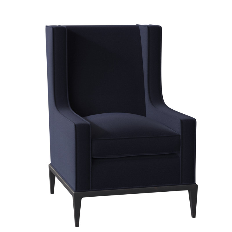 Fauteuil à oreilles 28 po Claxton, Espresso, Uniforme Margaret