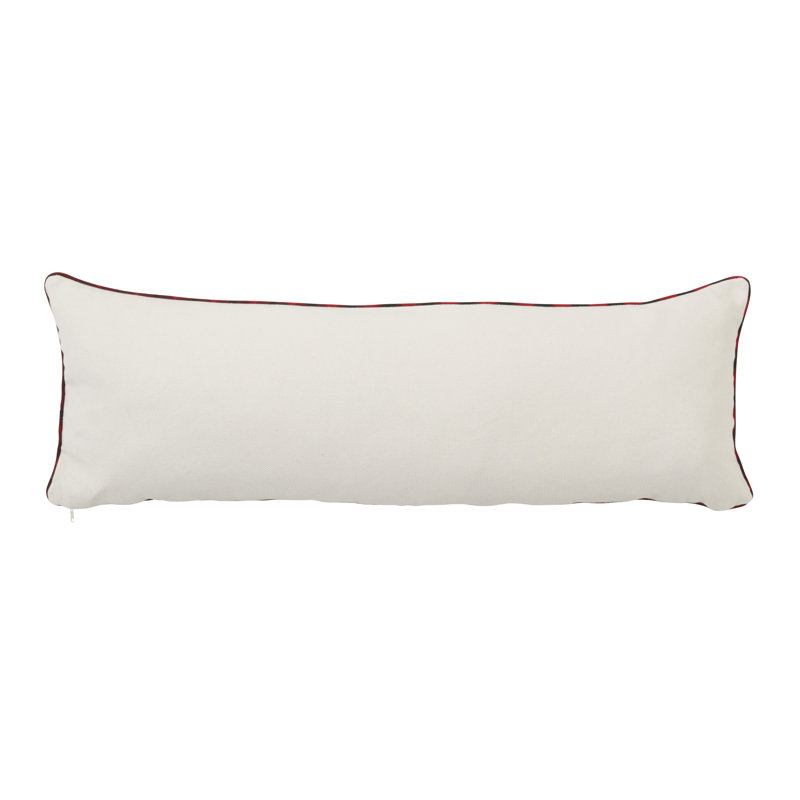 Housse de coussin bonhomme de neige et arbre de Noël, Housse de coussin seulement - sans coussin