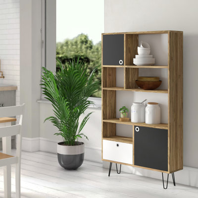 Lief 160cm H x 90cm W Standard Bookcase
