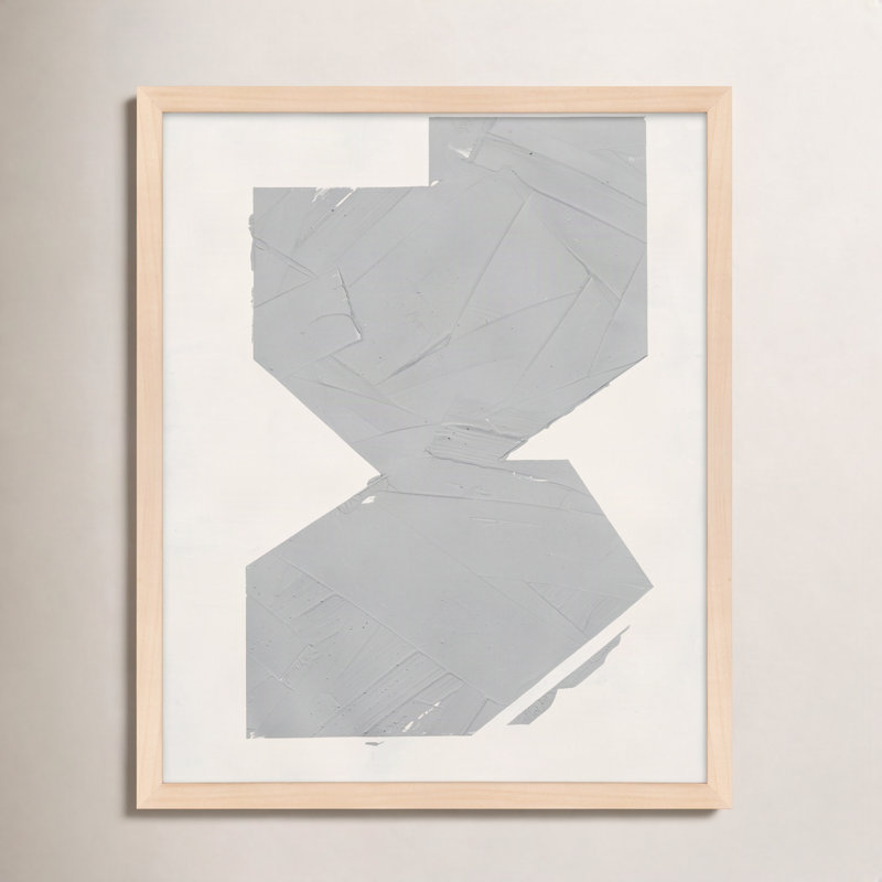 Equipoise In Greige II Painting by Ivo Stoyanov, Cream, 30" H x 24" W x 1.25" D
