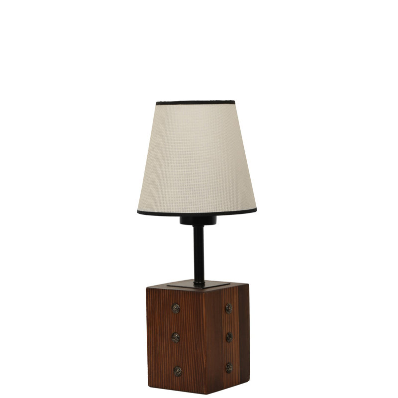 Lampe de table 15,75 po Eminence, Brun, Blanc