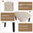 Bittick 41"H Tufted Upholstered Parsons Chair-1252391682