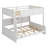 Bunk Bed With Storage Cabinets And USB Ports-1109106061-1109106060