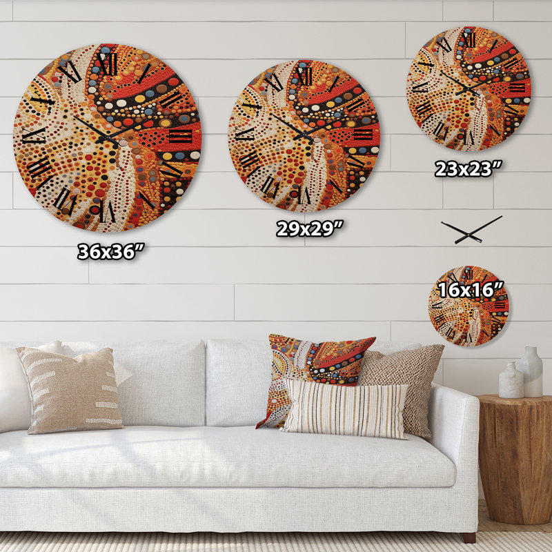 Horloge murale Margarid, Moyenne