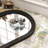 Arched Waterproof Solid Wood Wall Mirror -27452578-27452579