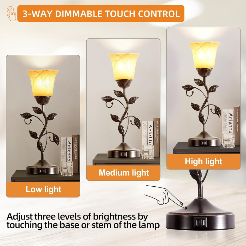 Lampe de table Touch Touch Leaf