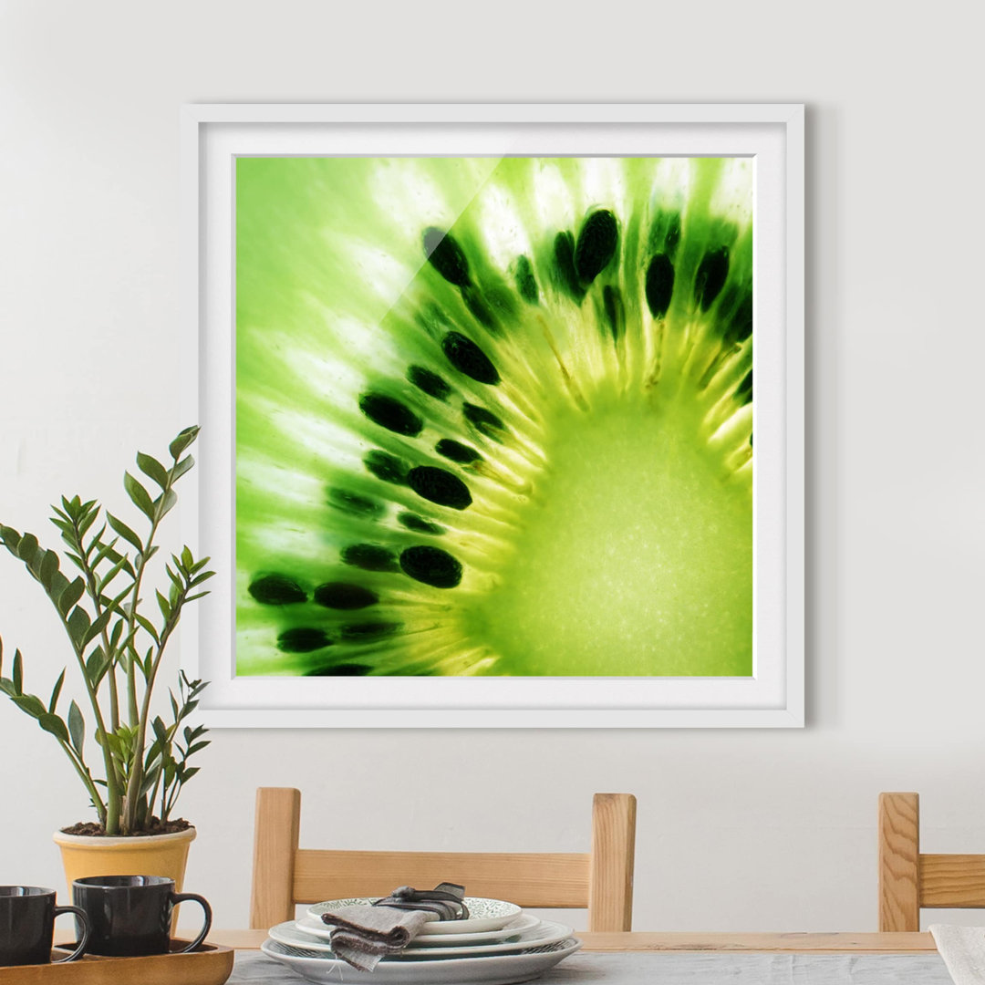 Gerahmtes Poster Sparkling Kiwi