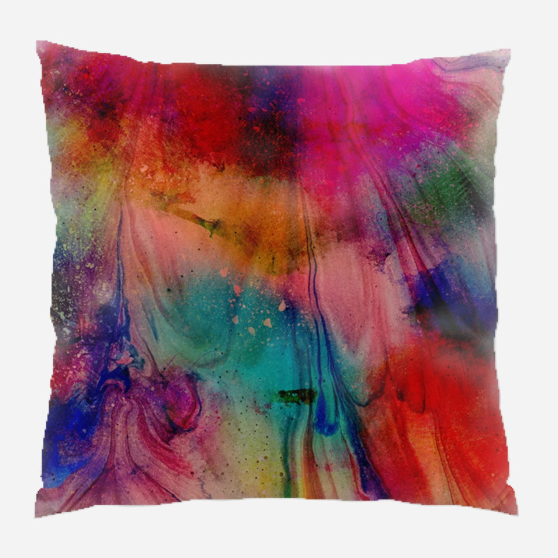 Coussin décoratif Danvers, Microsuède, Intérieur