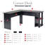 Glenhaven L-Shaped Computer Desk-34242438