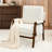 Cindina High Back Mid-Century Modern Accent Armchair with Solid Wood Frame and Plush Cushions for Living Room-108572068
