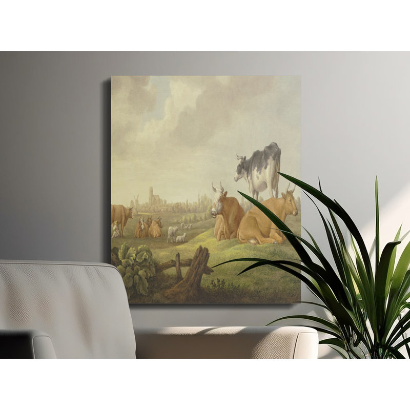 1 Piece Wrapped Canvas Wall Art Set, 30.48" H x 22.86" W