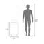 Meuble-lavabo blanc avec lavabo intégré-68133823