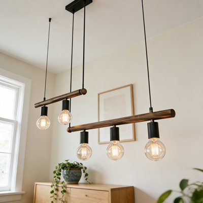 Macgregor 5-light Dimmable Linear Kitchen Island Pendant (bulbs Not Included)