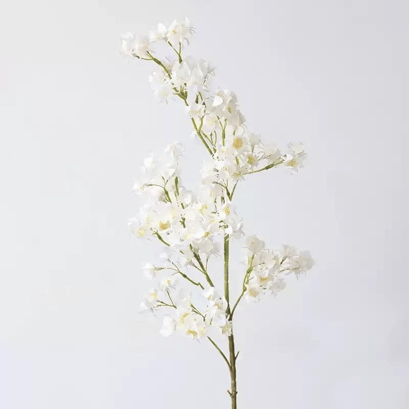 Branche de fleur élégante - 37 po, [B] 3 Stems, Soft Lavender