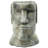 Easter Island Themed Planter, 9 Inch, Gray Cement, Small To Medium Rhododendrons, Alluring Design Concept Calendulas, Appeal