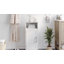 Armoire de rangement de salle de bain moderne avec porte magnétique et 3 tablettes Vega-95375563