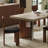 French style retro rectangular dining table sets-104355253