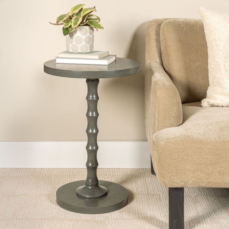 Table d'appoint Spindle, Gris
