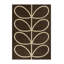 Hand Tufted Wool Abstract Area Rug in Walnut-1631238256