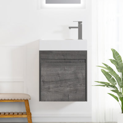 182 Single Bathroom Vanity with Resin Top