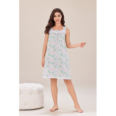 Peignoir mi-mollet en mélange de polyester Svetko