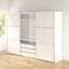 Dunellen 2 Door Manufactured Wood Wardrobe-1265005170