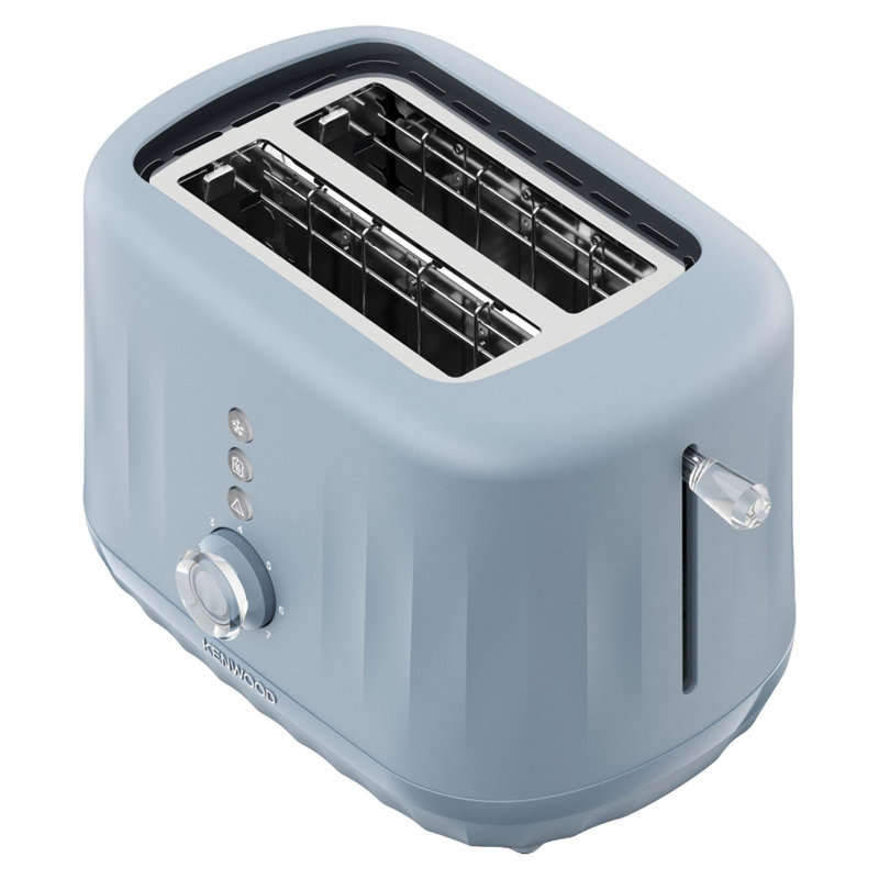 Ripple 2 Slot Toaster, Grey