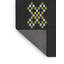 Tapis décoratif vert à motif géométrique Rosalia-778257573