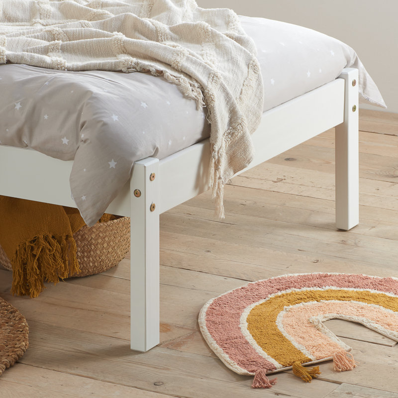 Alam Bed Frame, White, Single (3')