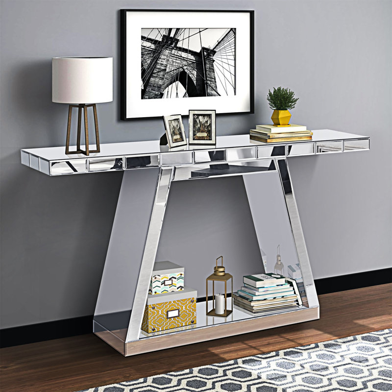 Mirror Entryway Table Console Table