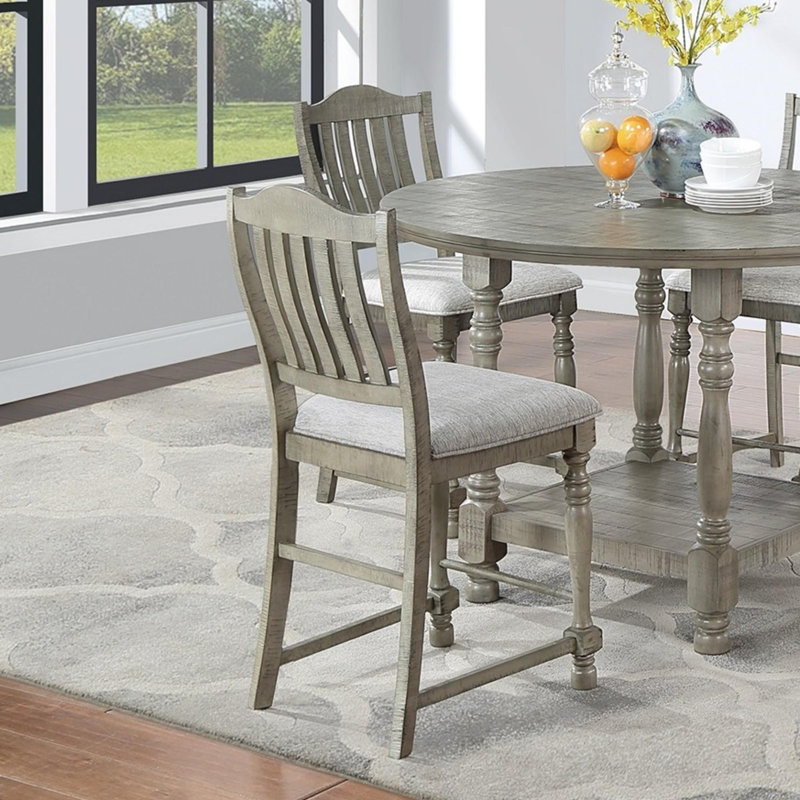 Fauteuil rembourré gris clair Classic, 1