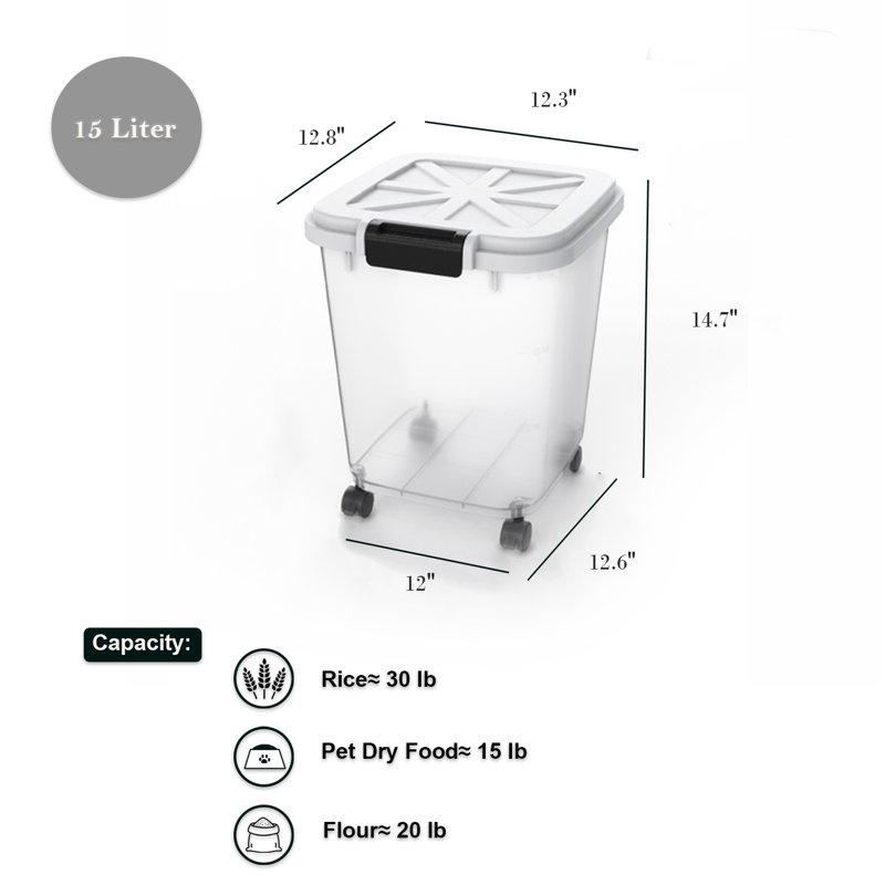 Contenant alimentaire 60 tasses Parthenia, 1, 14 L