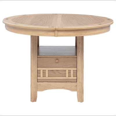 Table de salle à manger ovale en bois à rallonge de 60 pouces