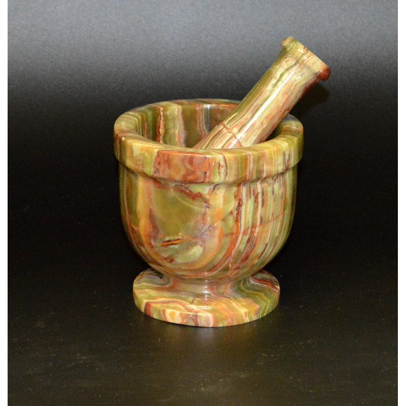 Marble Mortar And Pestle Set